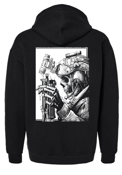 WIGEND SKELETON HEAVY HOODIE
