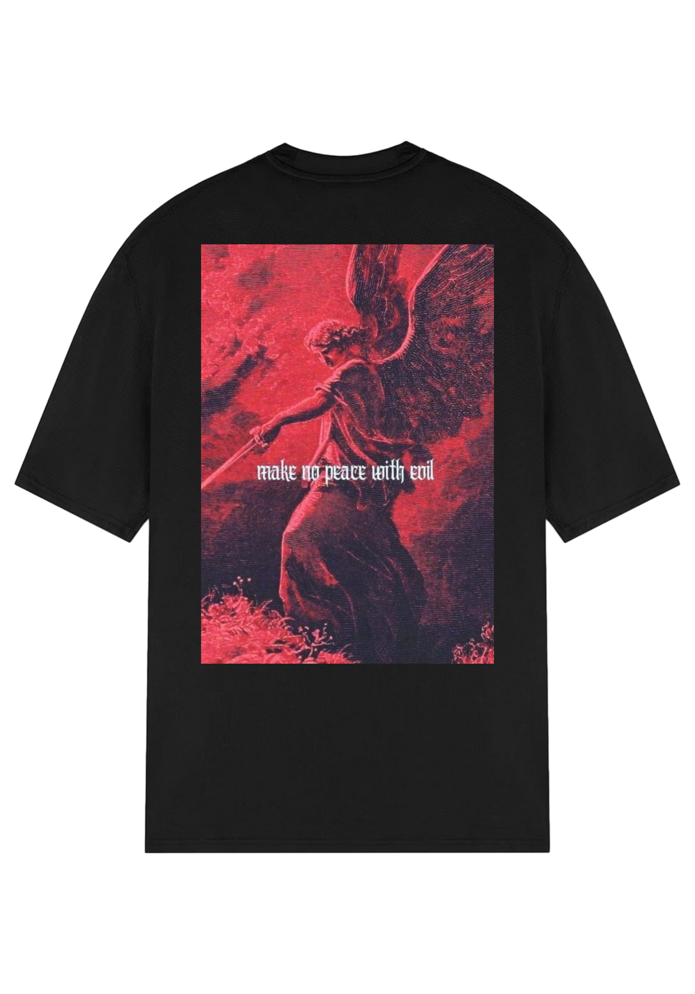 REPENT NO PEACE OVERSIZED TEE