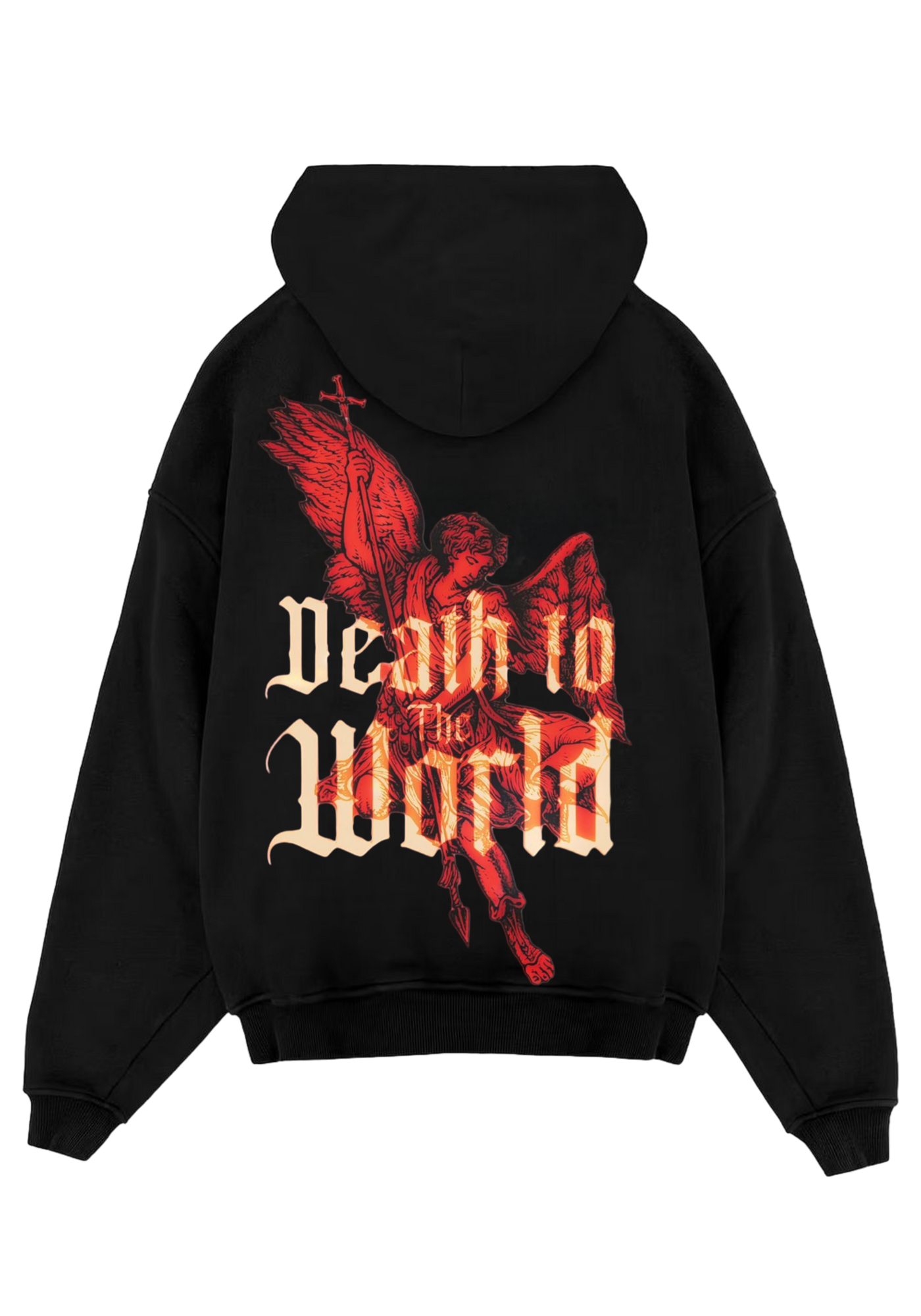 REPENT DEATH TO THE WORLD OVERSIZED HOODIE