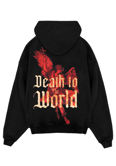 REPENT DEATH TO THE WORLD OVERSIZED HOODIE