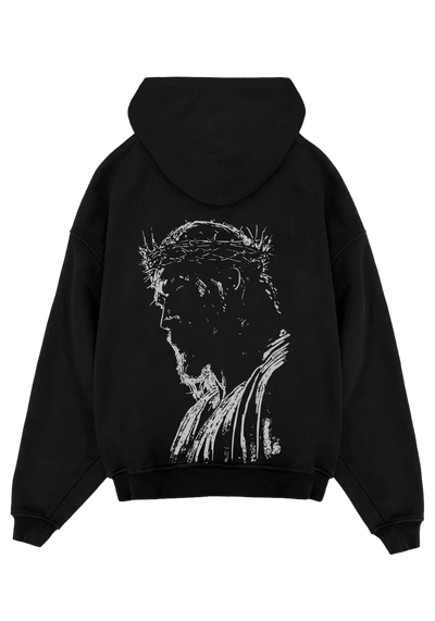 REPENT JESUS SILHOUETTE OVERSIZED HOODIE