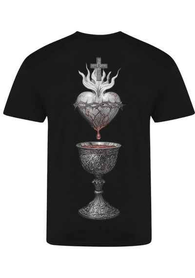 REPENT SACRED HEART FITTED TSHIRT