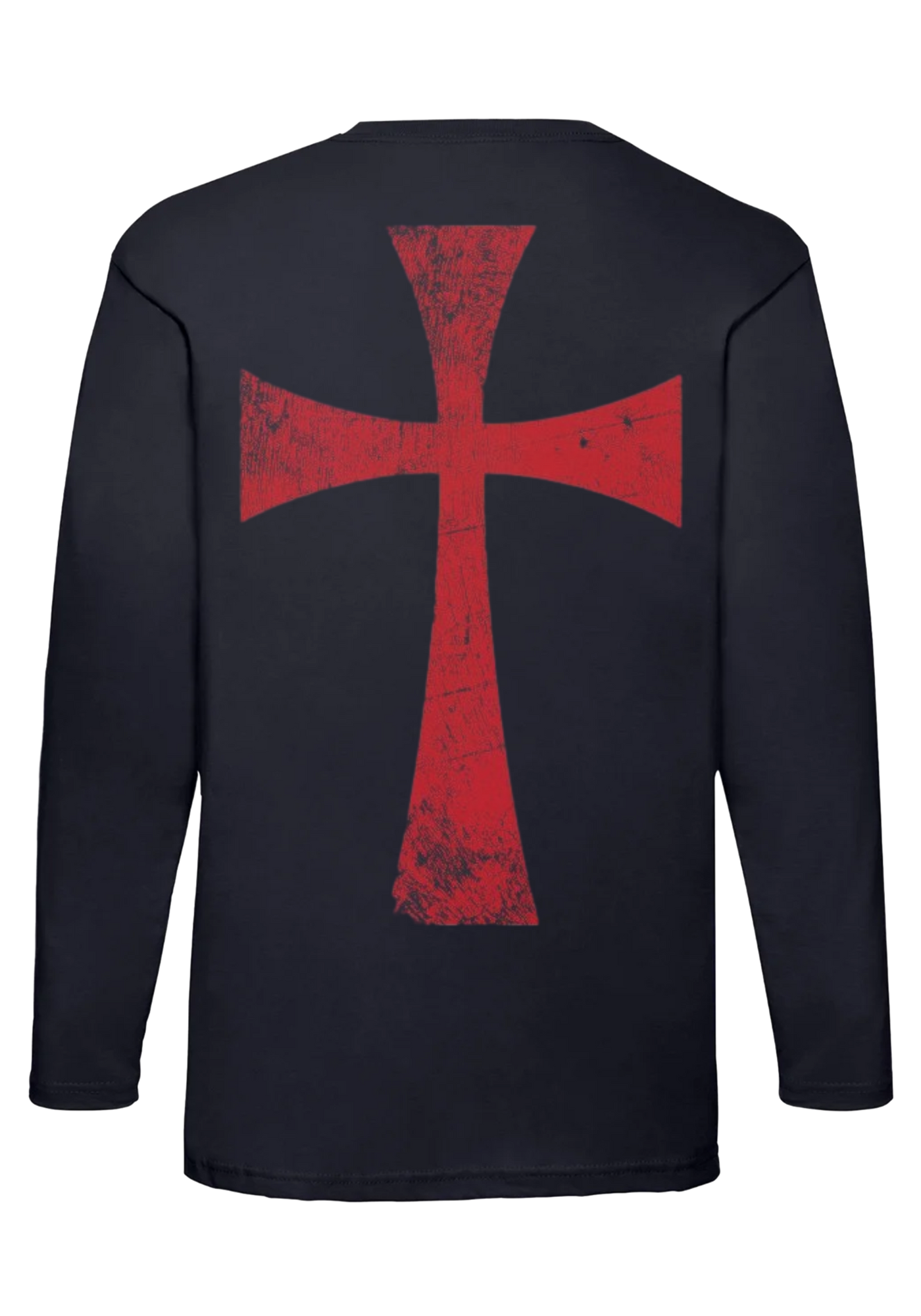 WIGEND TEMPLARS CROSS LONG SLEEVE TEE