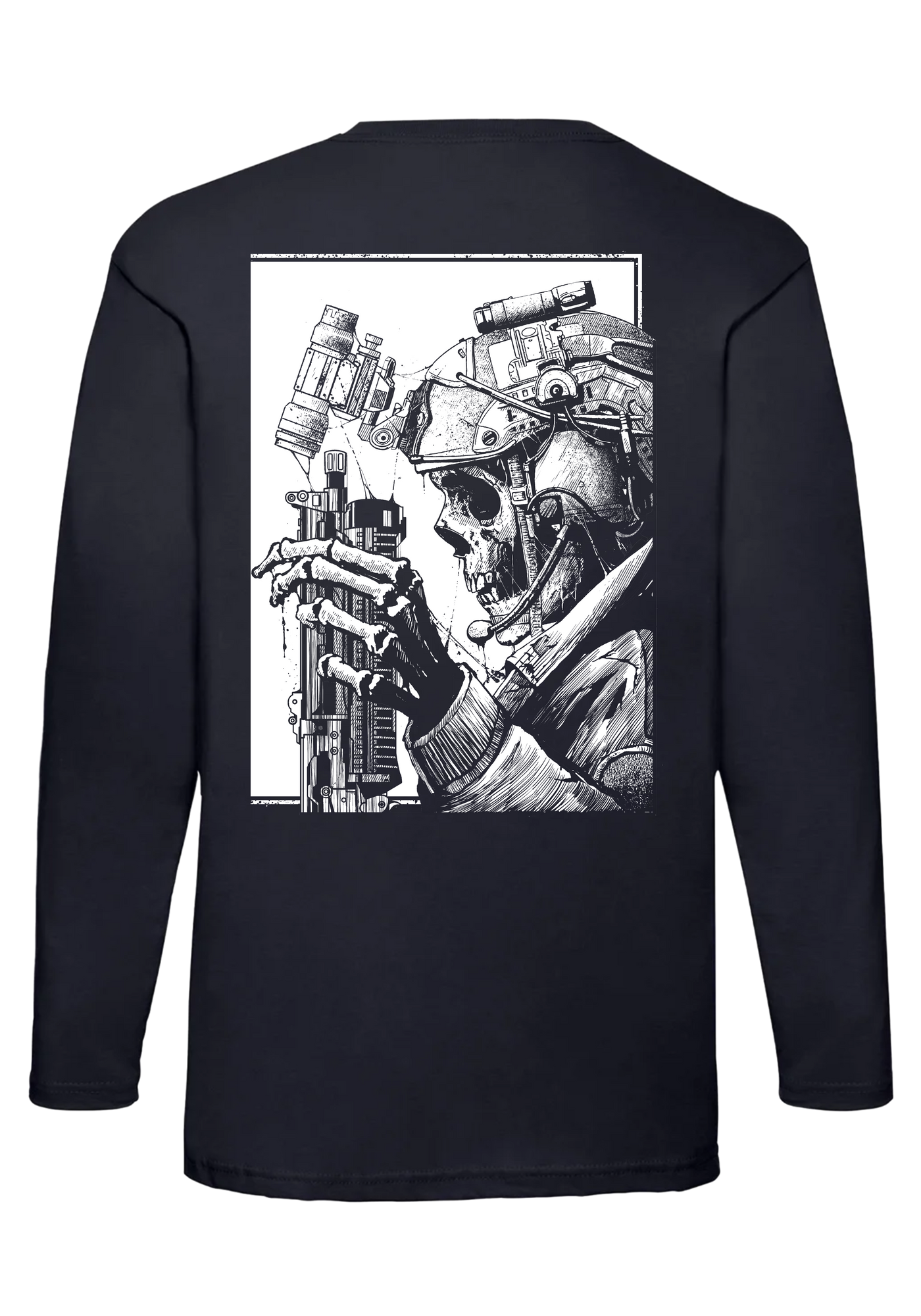 WIGEND SKELETON LONG SLEEVE TEE