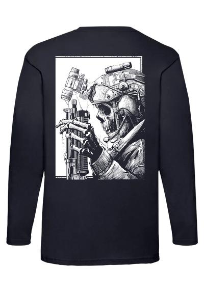 WIGEND SKELETON LONG SLEEVE TEE