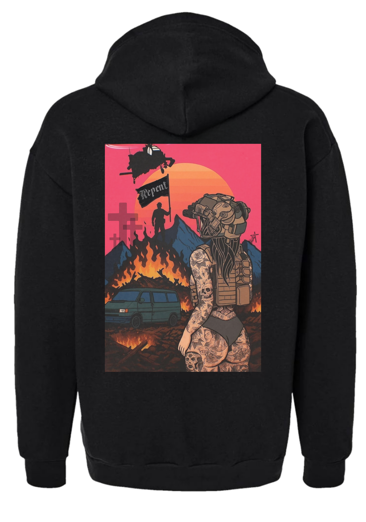 WIGEND REPENT HEAVY HOODIE